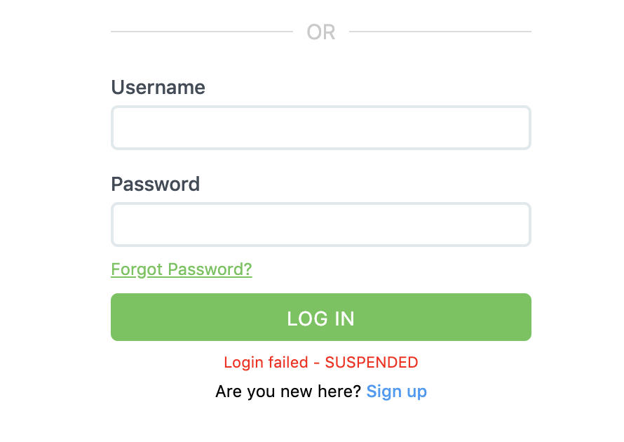 Why can't I login to my account?